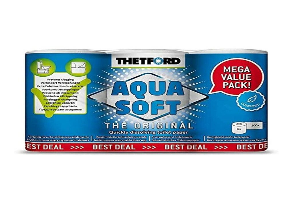 Obus Karavan Thetford Aqua Soft Tuvalet Kağıdı (6'lı)