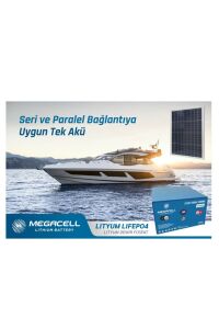 Obus Karavan Lityum Demir Fosfat Akü Lifepo4 12.8 V 150 Ah