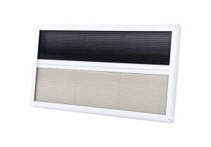 Obus Karavan Jarup Beyaz Pervazlı Karavan Penceresi (45x61)