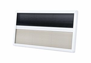 Obus Karavan Jarup Beyaz Pervazlı Karavan Penceresi (55x145)