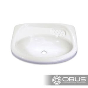 Obus Karavan Comet Oval Fiber Banyo Eviyesi