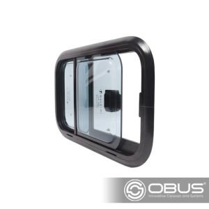 Obus Karavan Berhimi 300 500 Çift Katlı Sürgülü Karavan Penceresi