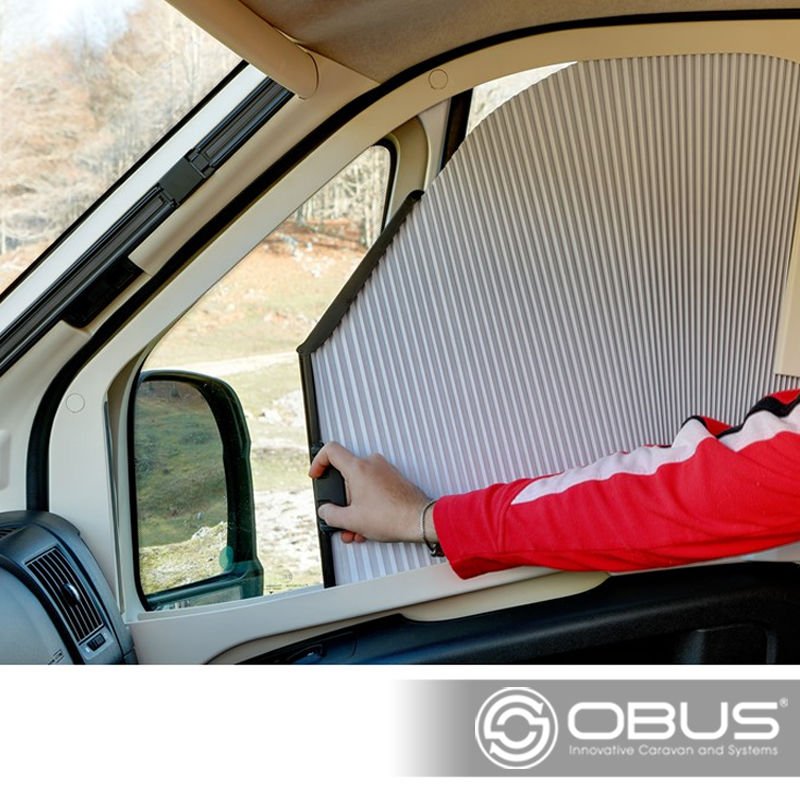 Obus Karavan Yan Cam Güneşlikleri