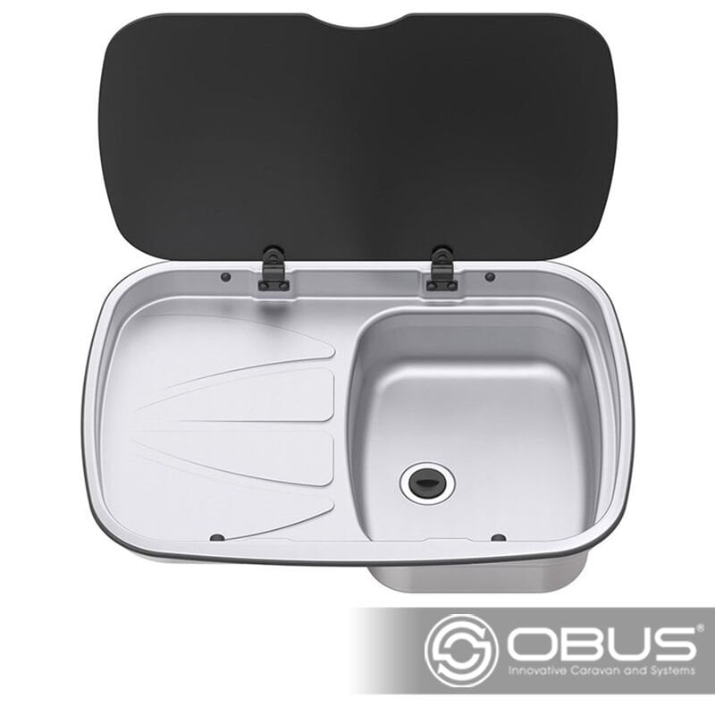 Obus Karavan Thetford Damlalıklı Dikdörtgen Eviye 9.5 Litre