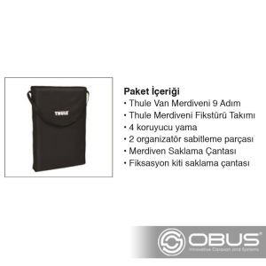 Obus Karavan Thule Teleskopik Merdiven 9 Adım