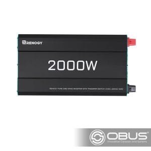 Obus Karavan Renogy 2000W Tam Sinüs 12V İnvertör