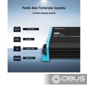 Obus Karavan Renogy Akü Şarj Cihazı (20A)