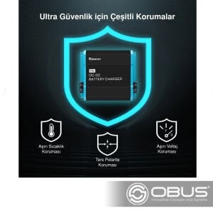 Obus Karavan Renogy Akü Şarj Cihazı (40A)