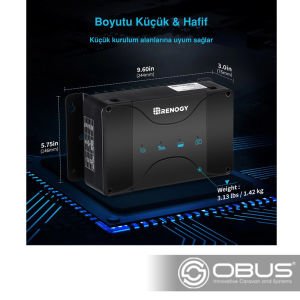Obus Karavan Renogy Akü Şarj Cihazı MPPT (50A)