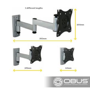 Obus Karavan Haba Ayarlanabilir TV Askısı