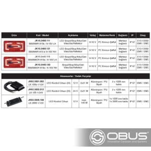 Obus Karavan Jokon Çok Fonksiyonlu Işık L 915 (SAĞ)