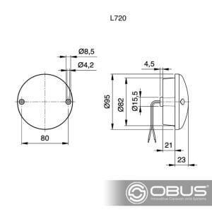 Obus Karavan Jokon Geri Vites Lambası W 720