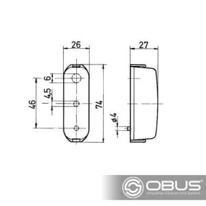 Obus Karavan Jokon Plaka Lambası K 97