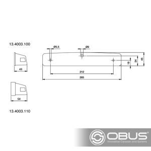 Obus Karavan Jokon Plaka Lambası K 307