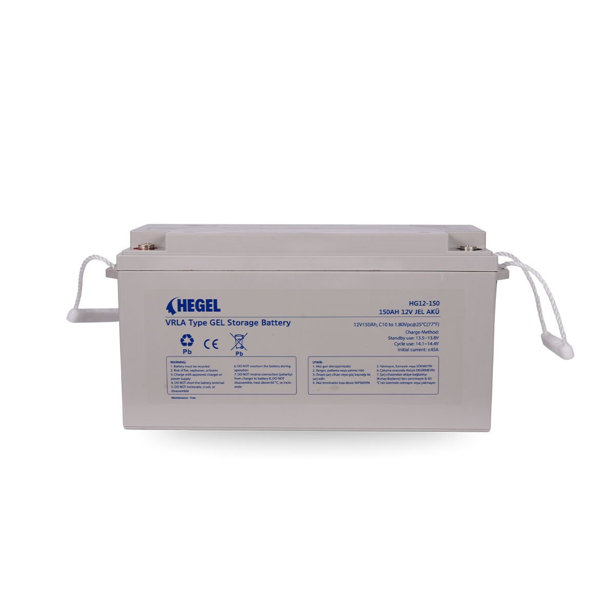 12V 150 Ah Jel Akü