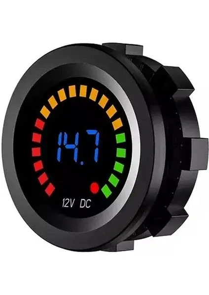 Mellifera 12V Voltmetre (Plastik Kasa)