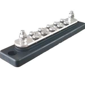 12V - 24V - 48V  - 300A BARA TEK SİYAH