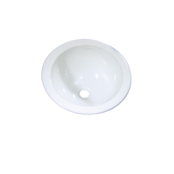 Comet Yuvarlak Çap 360 mm Polistiren Karavan Banyo Lavabo