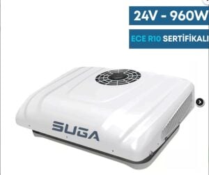 SUGA 24V Karavan Kilima Uyku - Park Tavan Kliması 950W 9000BTU