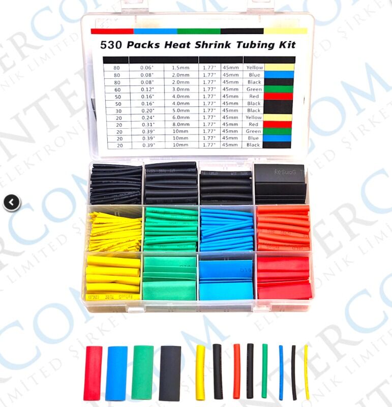 MAKARON KUTULU MAKARON SETİ 530 PARÇA