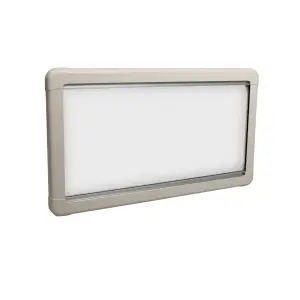 Babarvy Cam Amortisörlü Karavan Pencere & Cam 120x50 Cm - 90° açılır