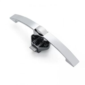 Babarvy Bas Aç Kulplu Ortadan Bas Aç 16 cm Dolap/Çekmece Kilidi (Krom)