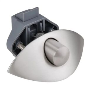 Babarvy Bas Aç Yarım Ay Dolap/Çekmece Kilidi (Satin Nikel)