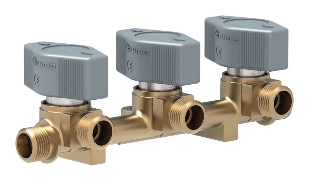 Truma Gaz Vanası 3 Çıkışlı 8mm