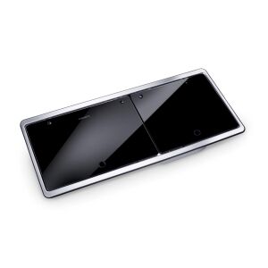 Dometic MO 9722R İki Gözlü Ocak ve Eviye Kombinasyonu Cam Kapaklı 760x325 mm