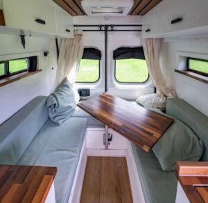 360° Dönebilen Karavan & Tekne Masa Ayağı
