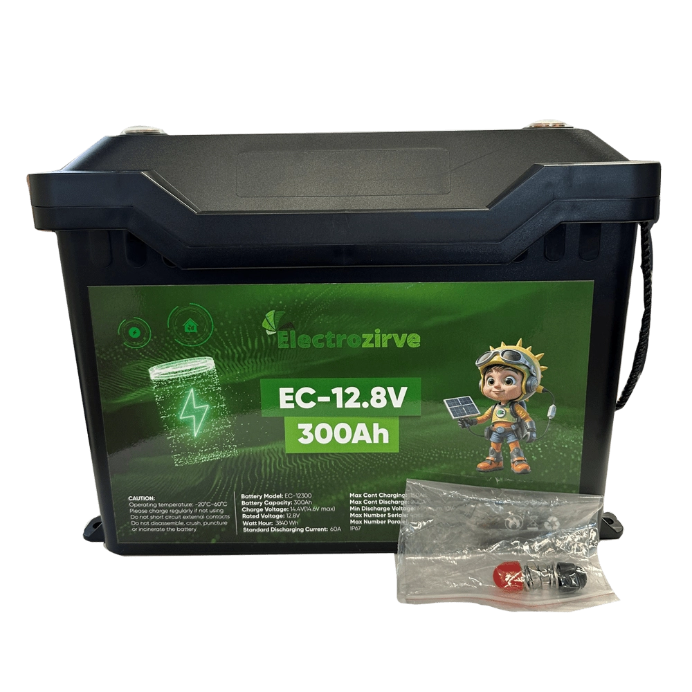 ELC-ITG-BOX Electrozirve 12.8V 300Ah Lityum (LiFePO4) Batarya