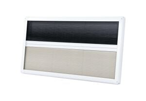 Obus Karavan Jarup Beyaz Pervazlı Karavan Penceresi (30x70)