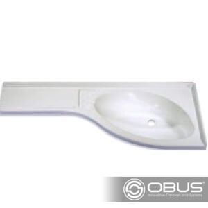 Obus Karavan Comet Fiber Sağ Banyo Lavabosu