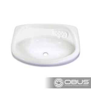 Obus Karavan Comet Oval Fiber Banyo Eviyesi