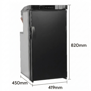 12/24 Volt Karavan & Tekne Buzdolabı 87 Litre Moborv MA92