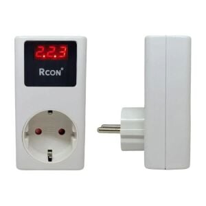 Rcon RCV-02 PRİZMATİK TASARIM AYARLANABİLİR VOLTAJ VE AKIM KORUYUCU PRİZ