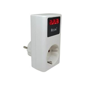 Rcon RCV-02 PRİZMATİK TASARIM AYARLANABİLİR VOLTAJ VE AKIM KORUYUCU PRİZ
