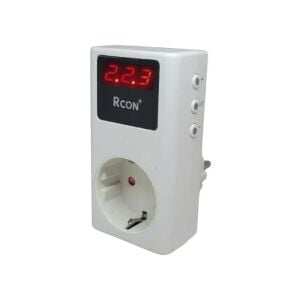 Rcon RCV-02 PRİZMATİK TASARIM AYARLANABİLİR VOLTAJ VE AKIM KORUYUCU PRİZ