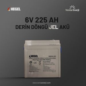 Obus Karavan Hegel 6V 225 AH Derin Döngü Jel Akü