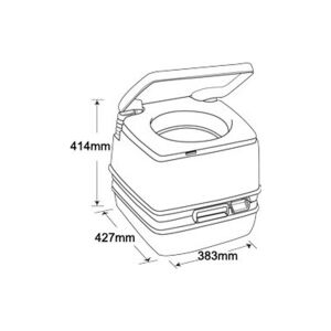 Porta Potti 165 Portatif Kamp Karavan Wc Tuvalet