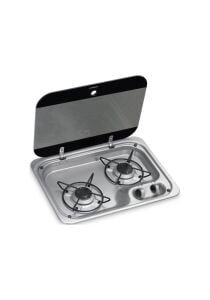 Dometic HBG 2335 460x335 mm İki Gözlü Karavan Ocak