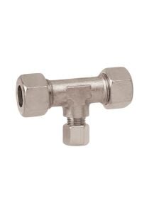 Gok 10-10-8mm Çelik Gaz Borusu Çoklayıcı T Bağlantı Aparatı