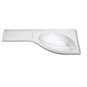 Comet Sol Lavabo 840x375 mm Polistiren Lavabo