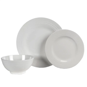 Kampa Blanco 12 Parça Melamin Yemek Takımı