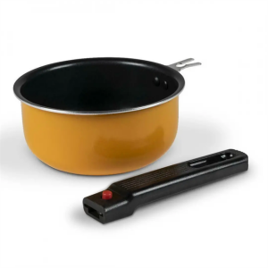 Kampa 14cm x 7cm Sarı Çıkabilir Saplı Kamp Tenceresi