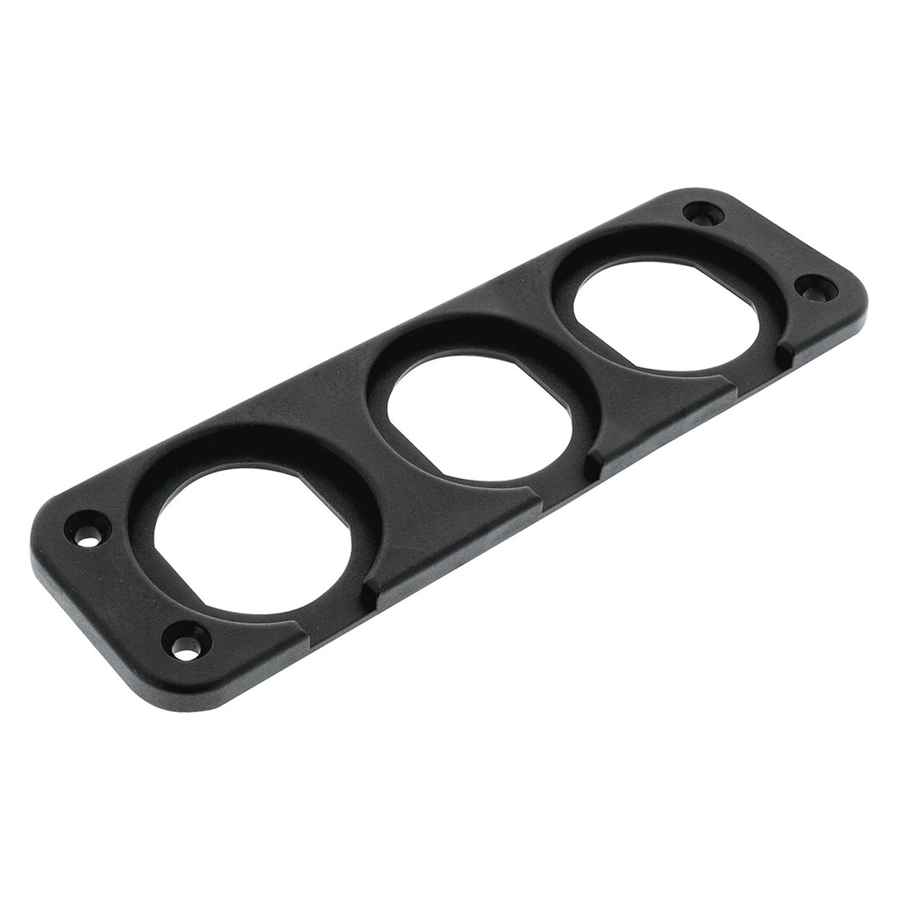 ÜÇLÜ PLASTİK PANEL ( Çakmaklık, Usb,Type-C Ve Voltmetre İçin Delikli Plastik Panel )