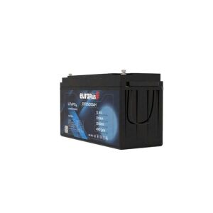 Europlus 12.8V/200Ah LiFePO4 Smart Akü – 4000 Cycle