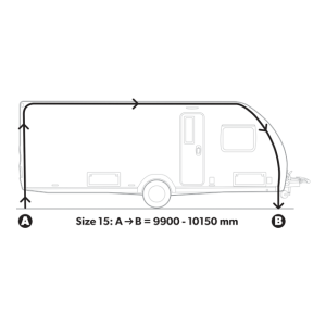 Kampa Residence AIR Tour 15 Şişme Tam Kapama Karavan Çadırı
