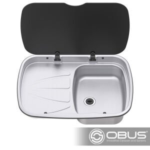 Obus Karavan Thetford Damlalıklı Dikdörtgen Eviye 9.5 Litre