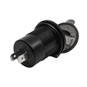 Babarvy Voltmetreli Type-C ve USB Girişi Butonlu Kapaklı